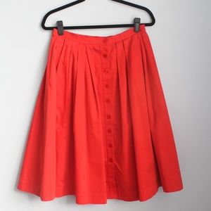 Brooks Brothers Pleated Skirt